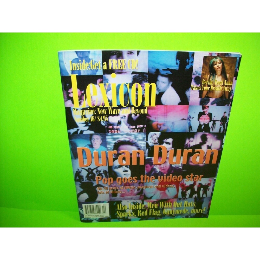 Lexicon Magazine #16 Duran Duran Sparks Red Flag Berlin Synth-Pop New Wave Music